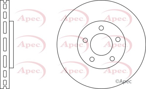 Apec red front brake - red,