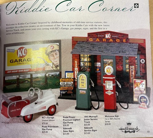 Hallmark kiddie car corner - kiddie,