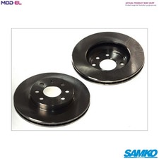 2x BRAKE DISC H2016P FOR